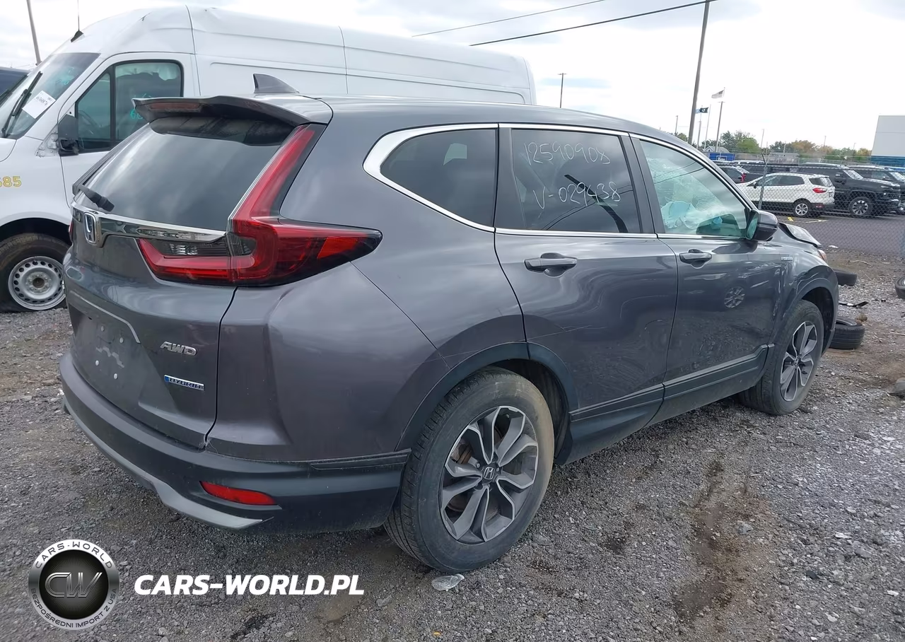 2022 Honda Cr-V Hybrid Ex-L VIN:5J6RT6H83NL029438 - 4