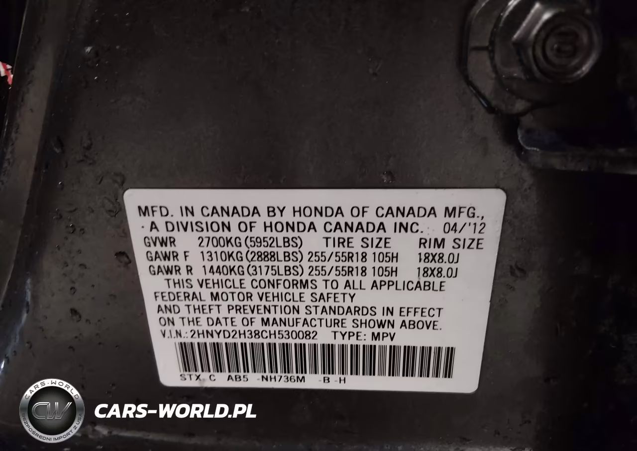 2012 Acura Mdx Technology Package VIN:2HNYD2H38CH530082 - 9