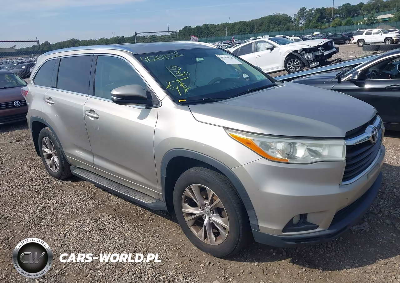 2014 Toyota Highlander Xle V6