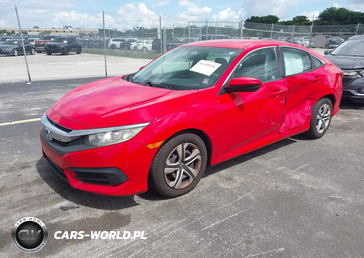 2016 Honda Civic Lx VIN:2HGFC2F5XGH562446 - 2