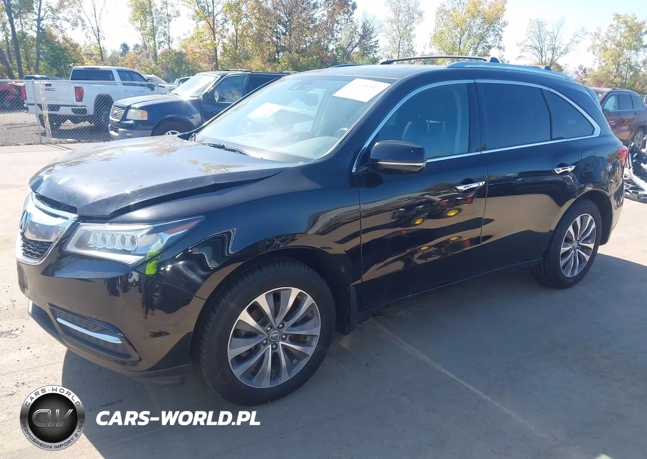 2014 Acura Mdx Technology Package VIN:5FRYD4H40EB047302 - 2