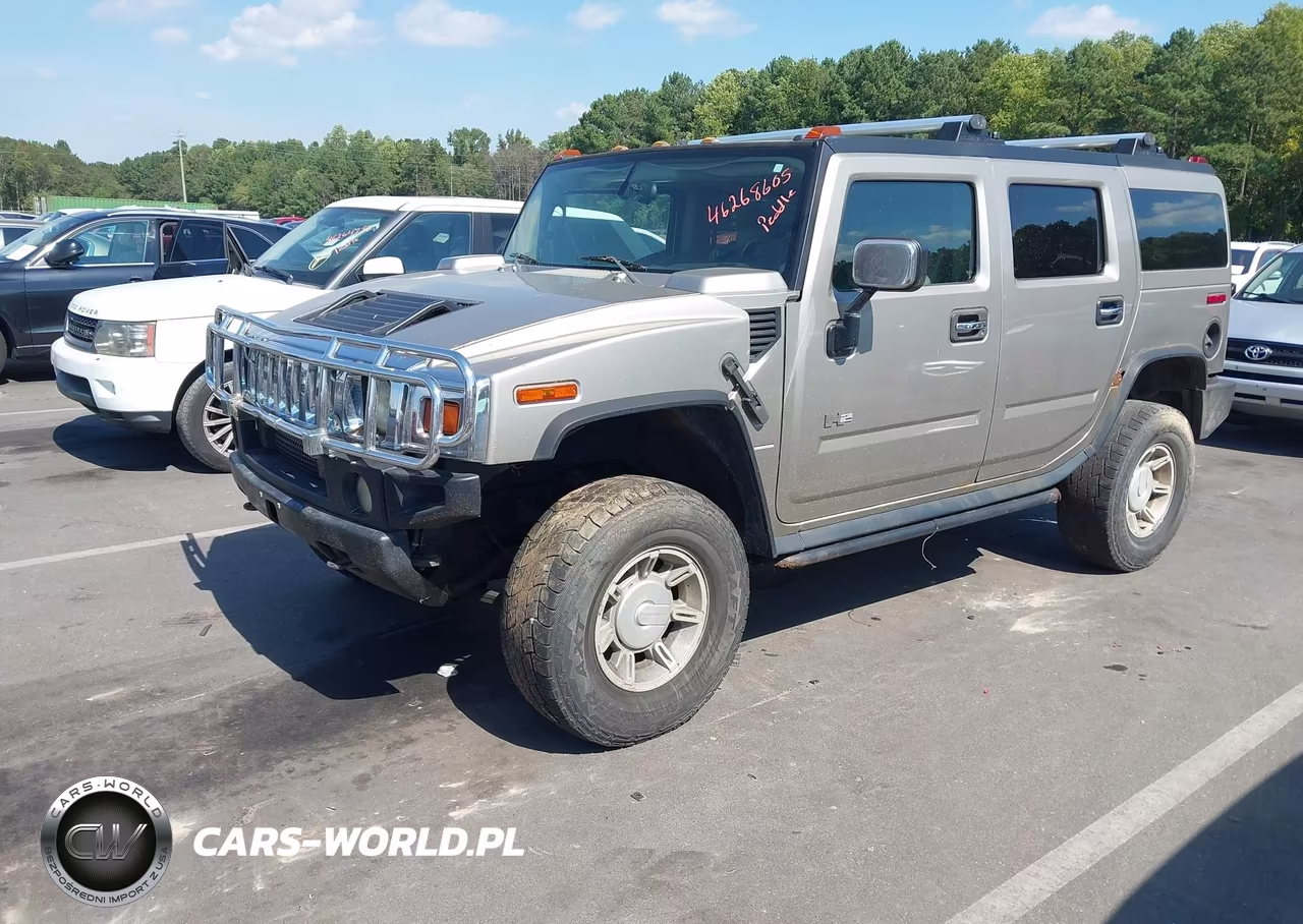 2003 Hummer H2 VIN:5GRGN23U63H116852 - 2