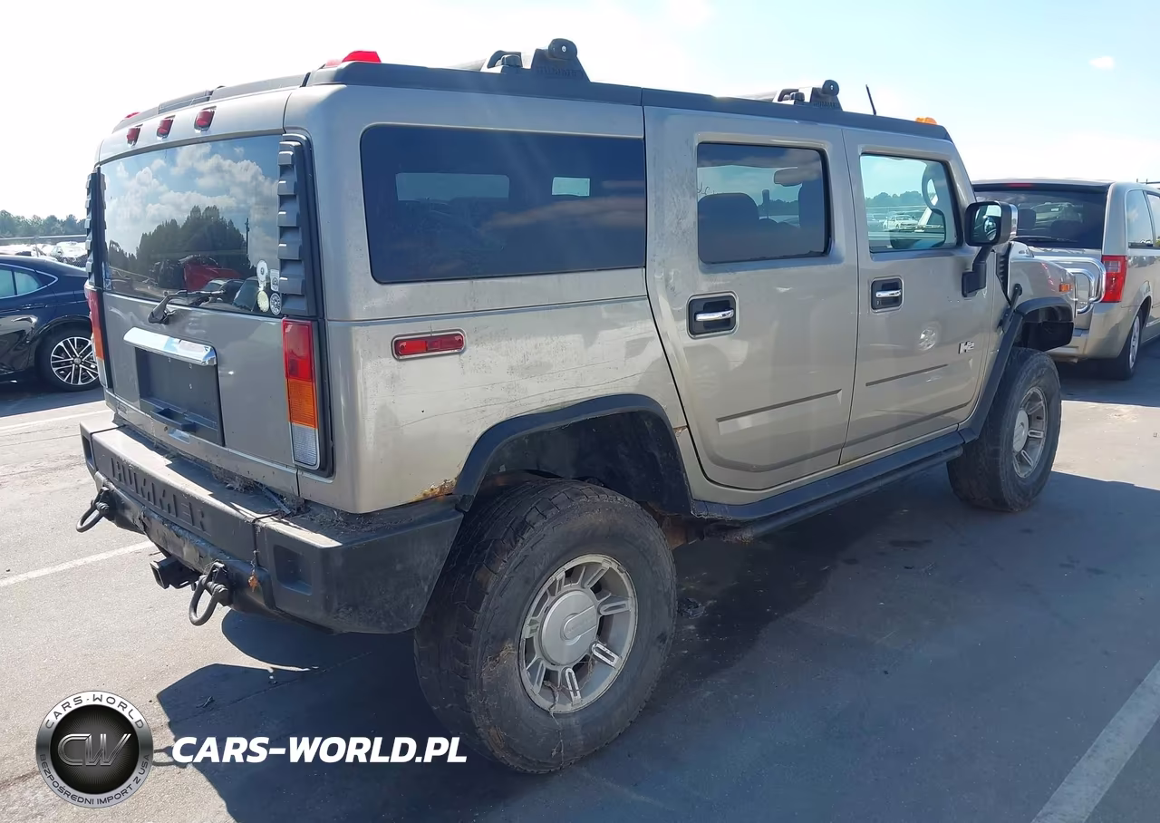2003 Hummer H2 VIN:5GRGN23U63H116852 - 4