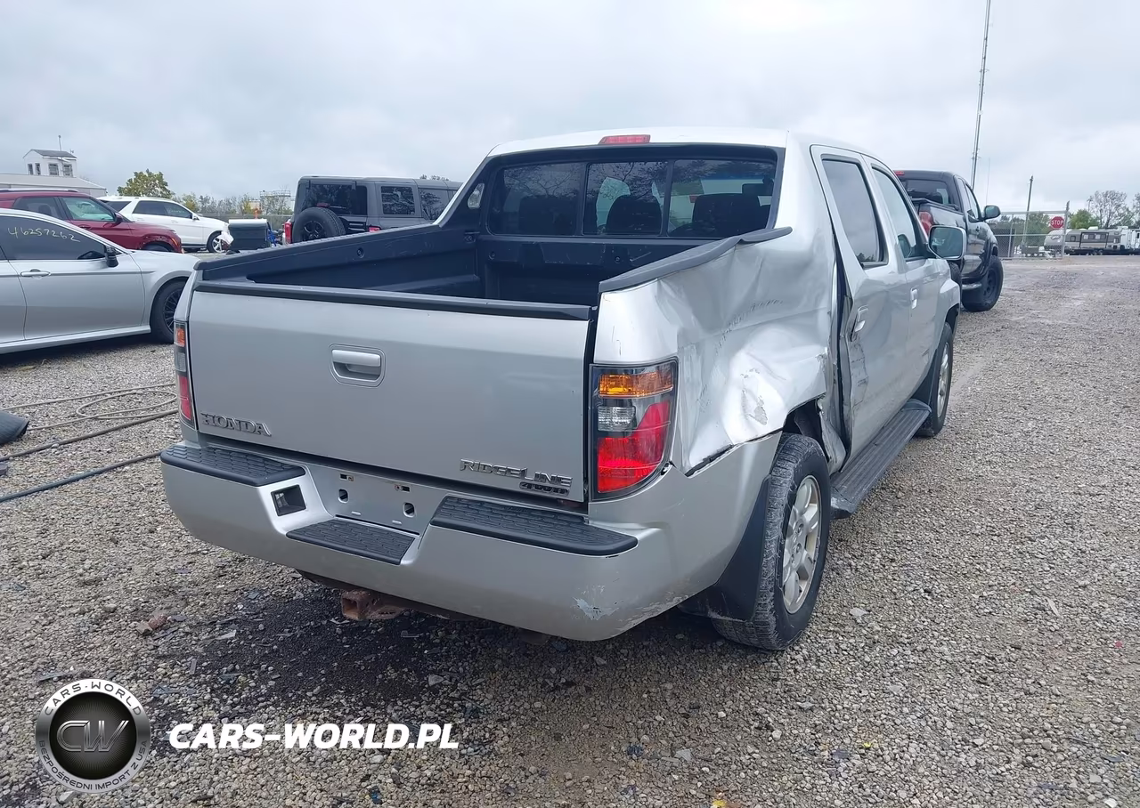 2006 Honda Ridgeline Rtl VIN:2HJYK16556H524072 - 4