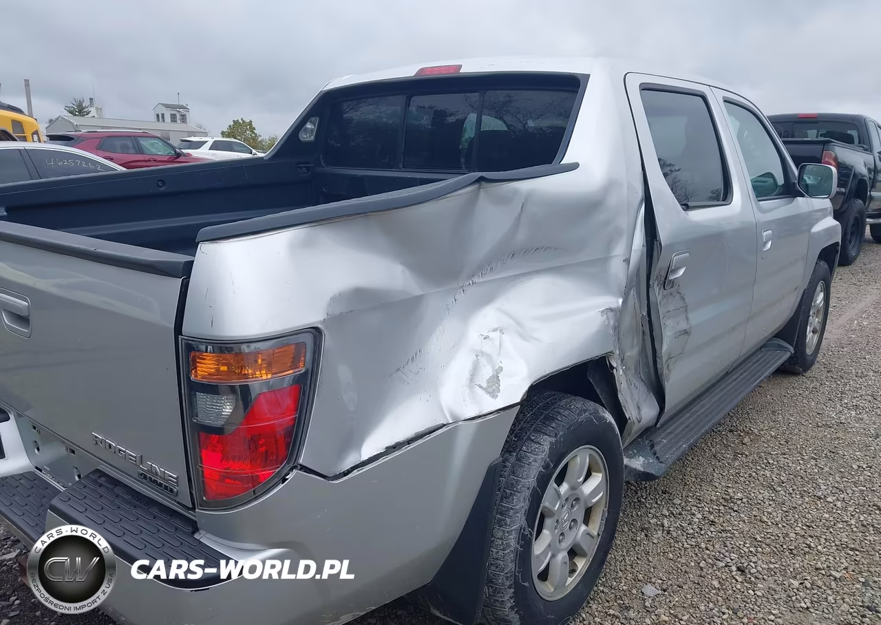 2006 Honda Ridgeline Rtl VIN:2HJYK16556H524072 - 6