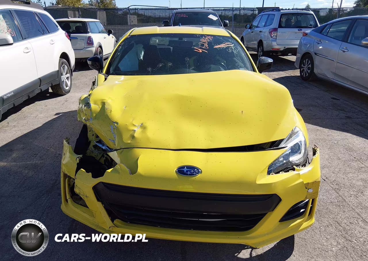 2017 Subaru Brz Series. Yellow VIN:JF1ZCAC11H9601312 - 12