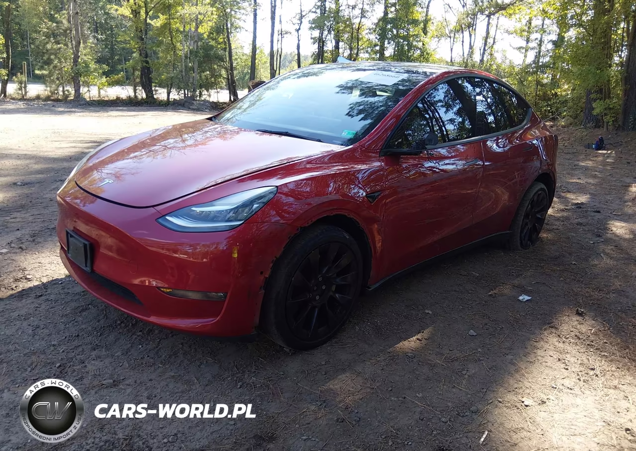 2021 Tesla Model Y Long Range Dual Motor All-Wheel Drive VIN:5YJYGDEEXMF213247 - 2