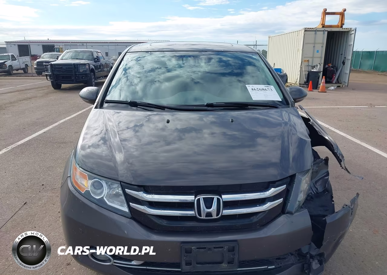 2015 Honda Odyssey Touring-Touring Elite VIN:5FNRL5H95FB038123 - 12