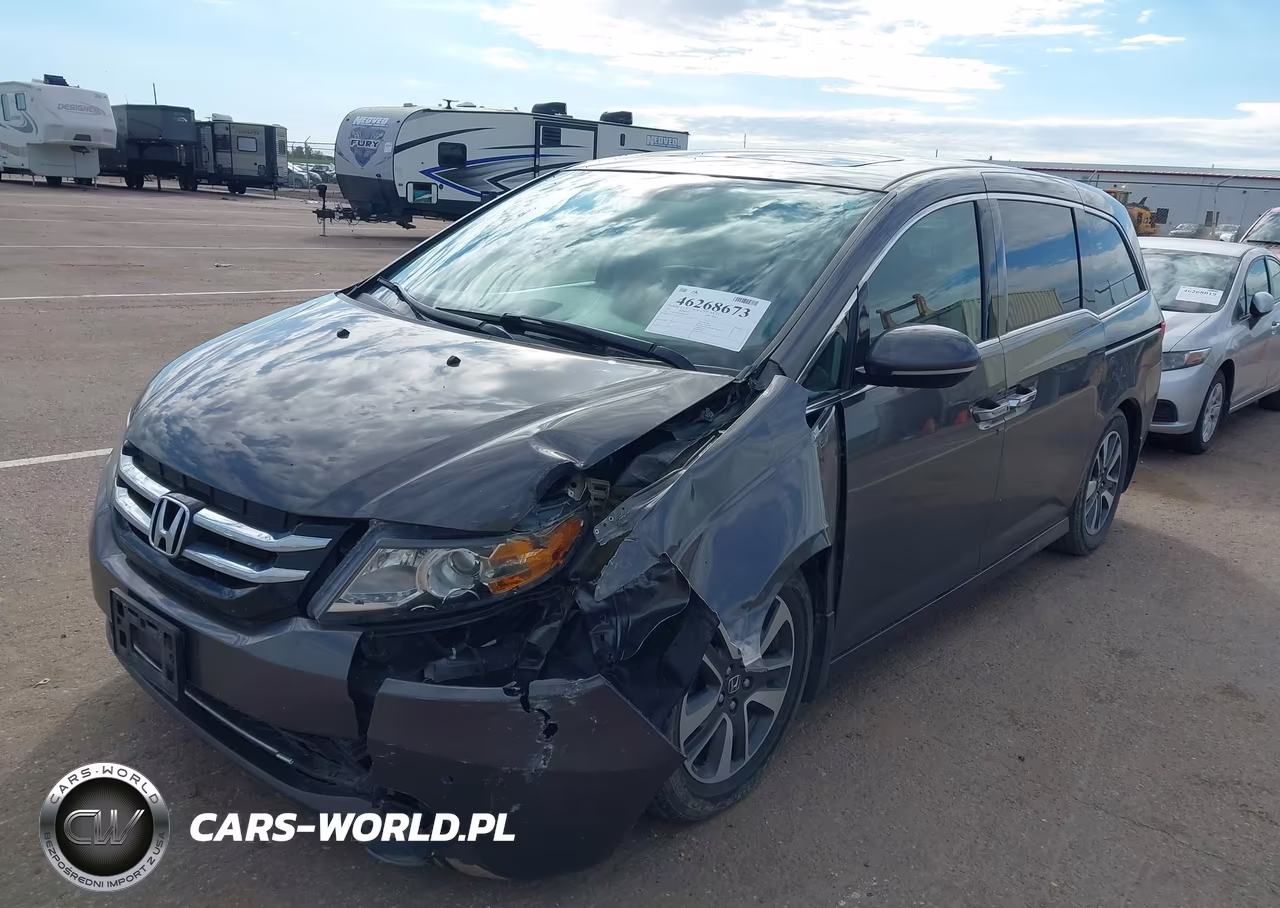 2015 Honda Odyssey Touring-Touring Elite VIN:5FNRL5H95FB038123 - 2