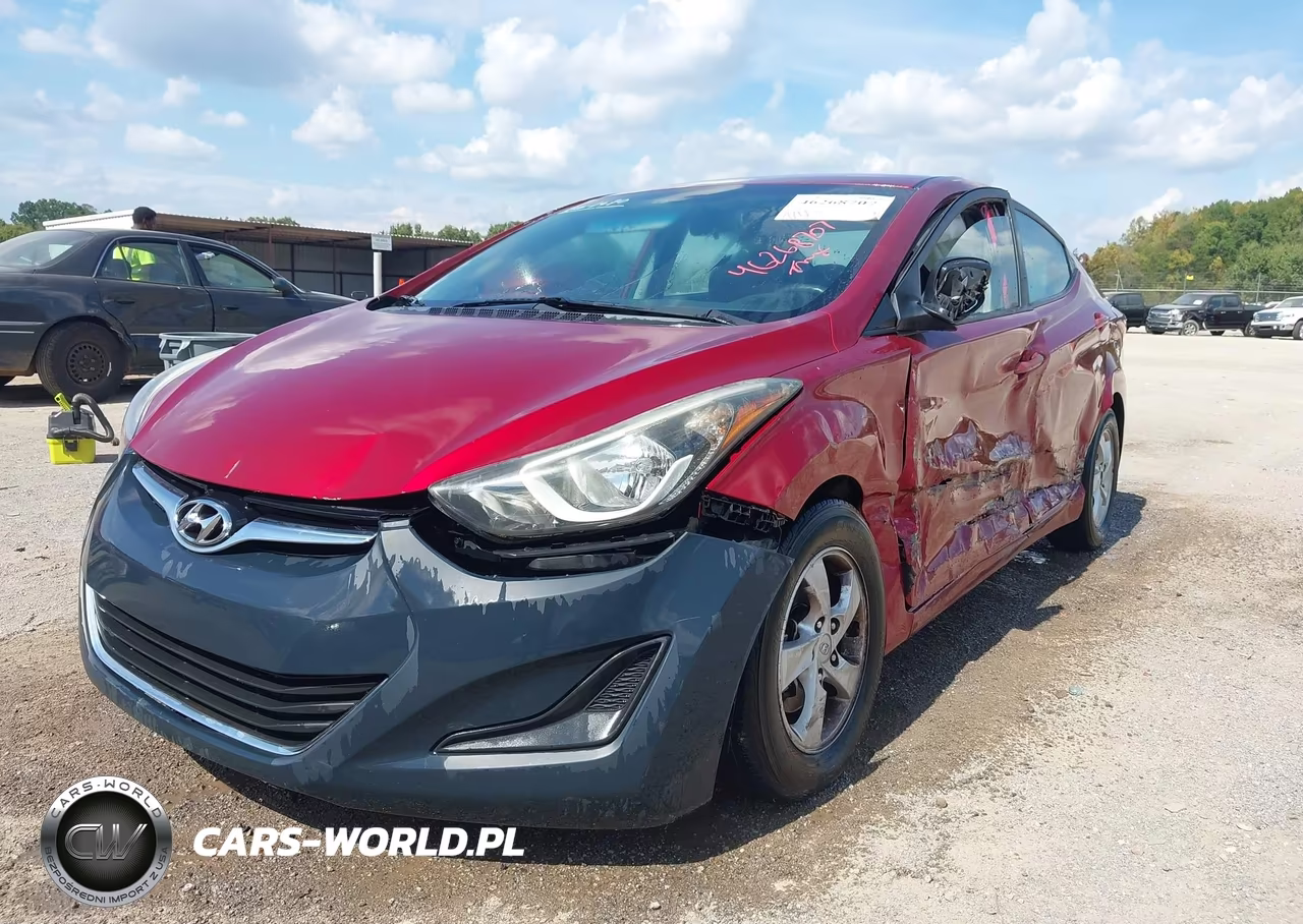 2015 Hyundai Elantra Se VIN:5NPDH4AE8FH647673 - 2