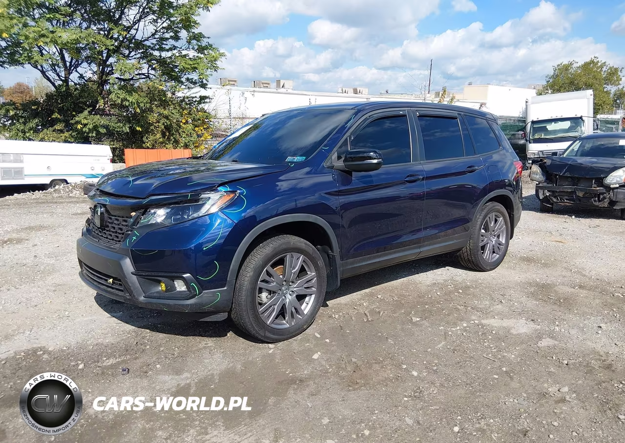 2019 Honda Passport Ex-L VIN:5FNYF8H54KB029151 - 2