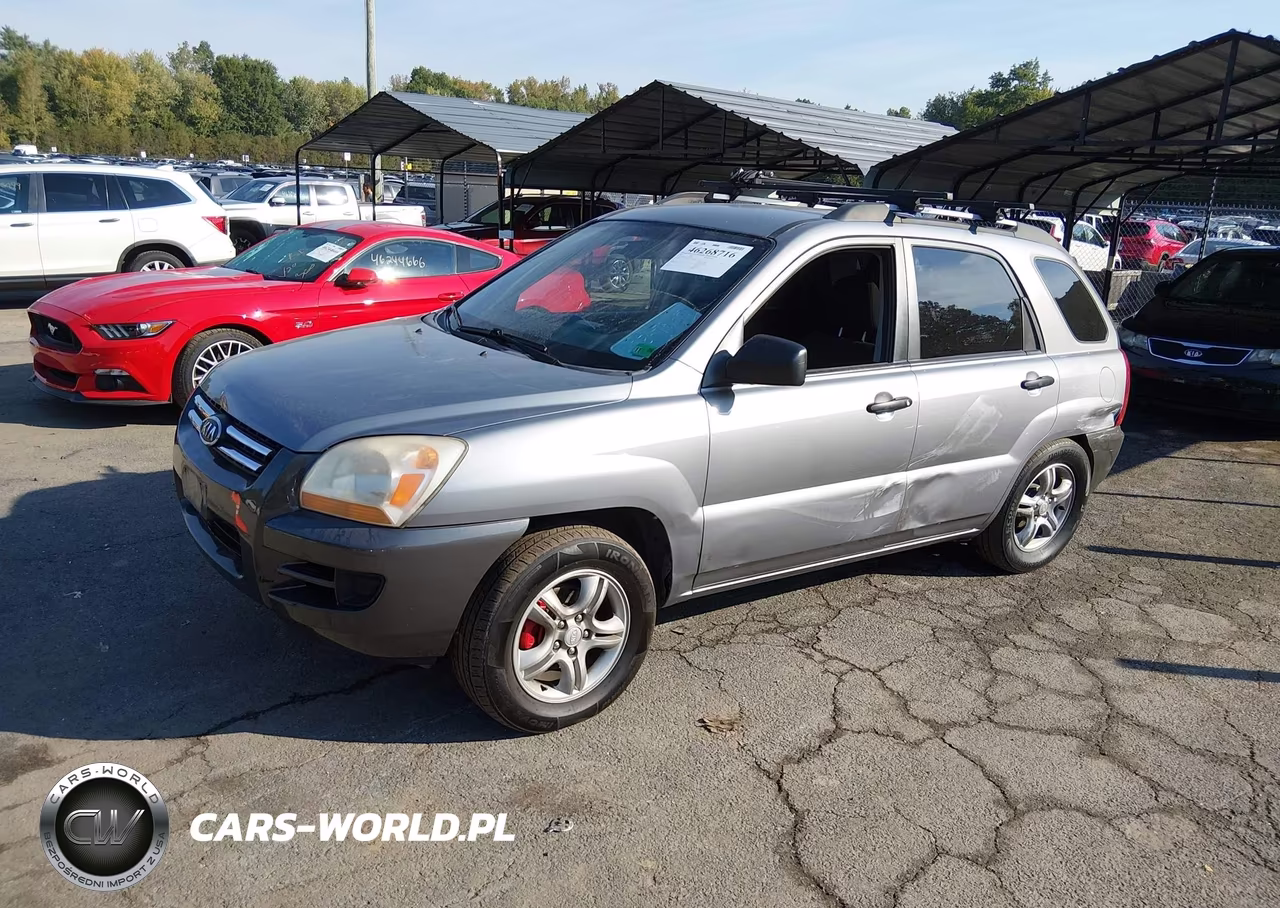 2007 Kia Sportage Ex VIN:KNDJF723277317220 - 2