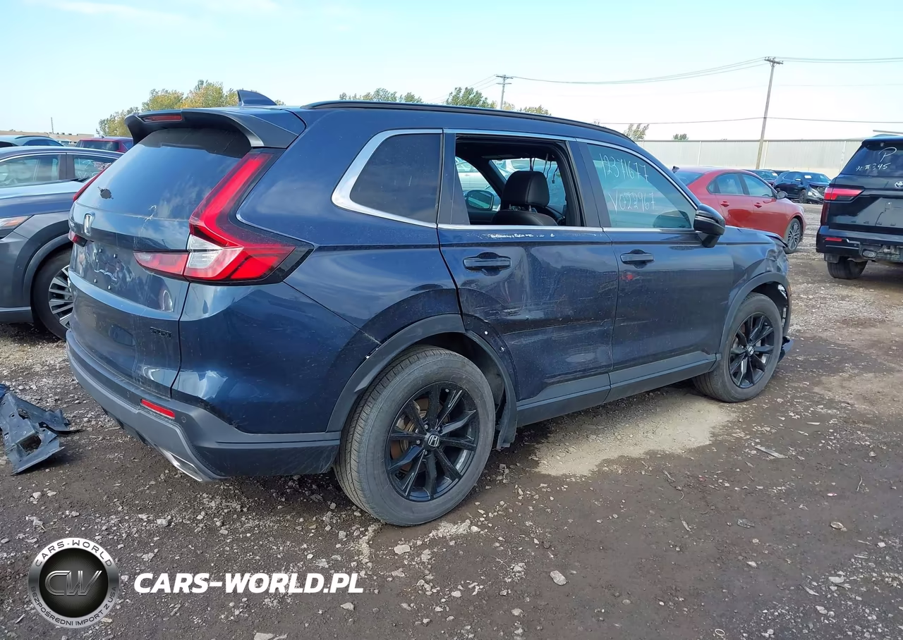 2025 Honda Cr-V Hybrid Sport-L VIN:7FARS6H81SE022967 - 4