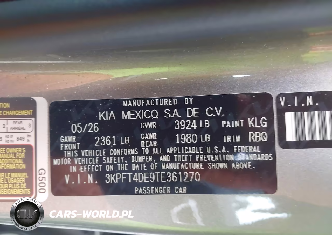 2026 Kia K4 Lxs VIN:3KPFT4DE9TE361270 - 9