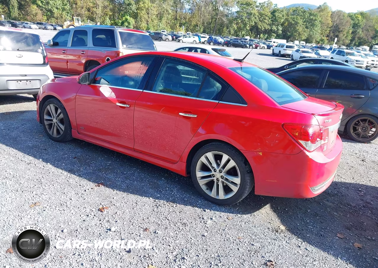2014 Chevrolet Cruze Ltz VIN:1G1PG5SB7E7265625 - 3