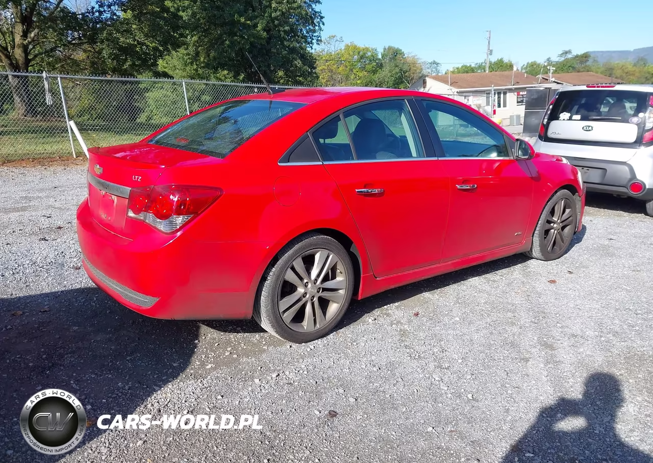 2014 Chevrolet Cruze Ltz VIN:1G1PG5SB7E7265625 - 4