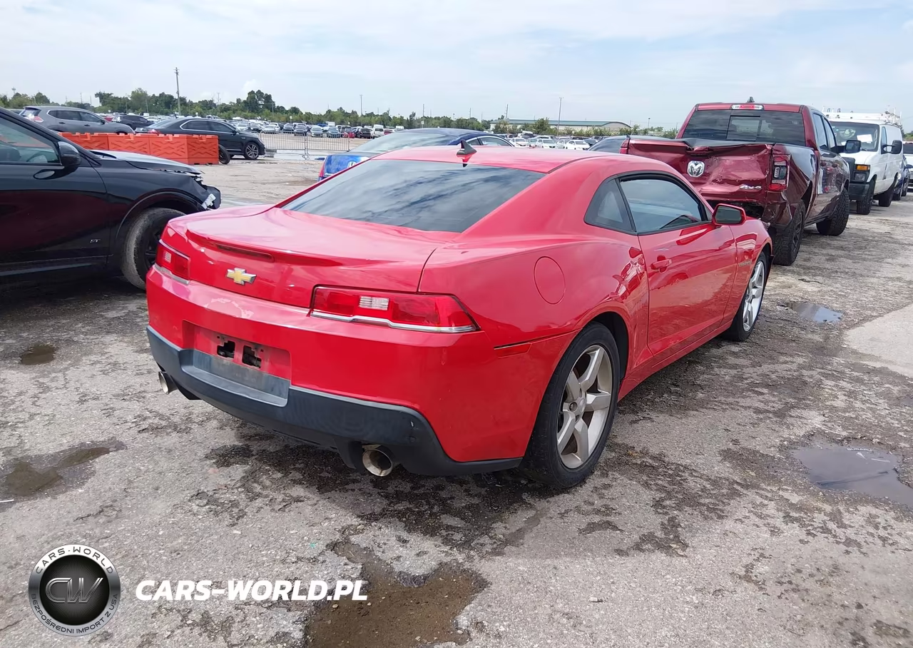 2015 Chevrolet Camaro 1Lt VIN:2G1FD1E38F9299459 - 4