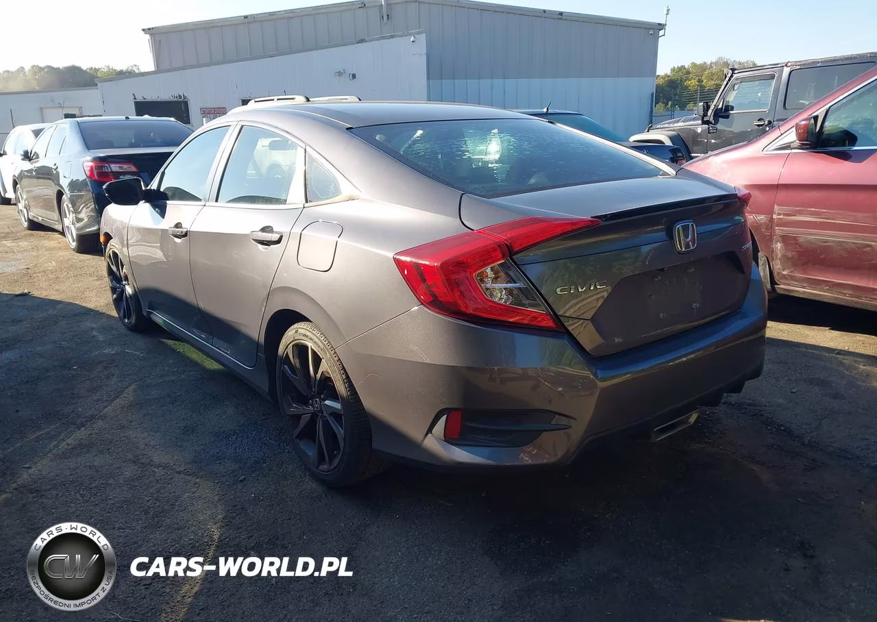 2019 Honda Civic Sport VIN:2HGFC2F80KH560353 - 3