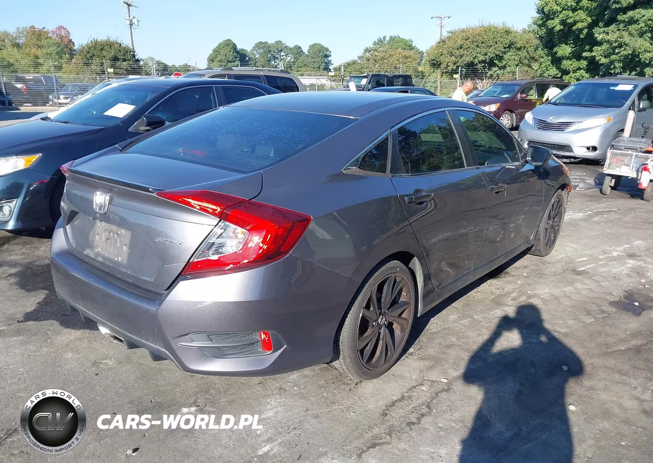 2019 Honda Civic Sport VIN:2HGFC2F80KH560353 - 4