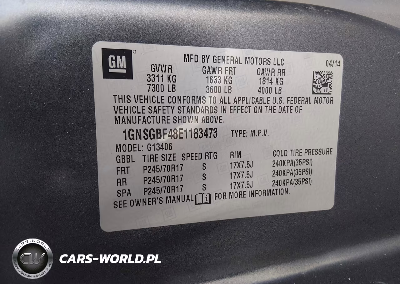 2014 Chevrolet Express 1500 Ls VIN:1GNSGBF48E1183473 - 9