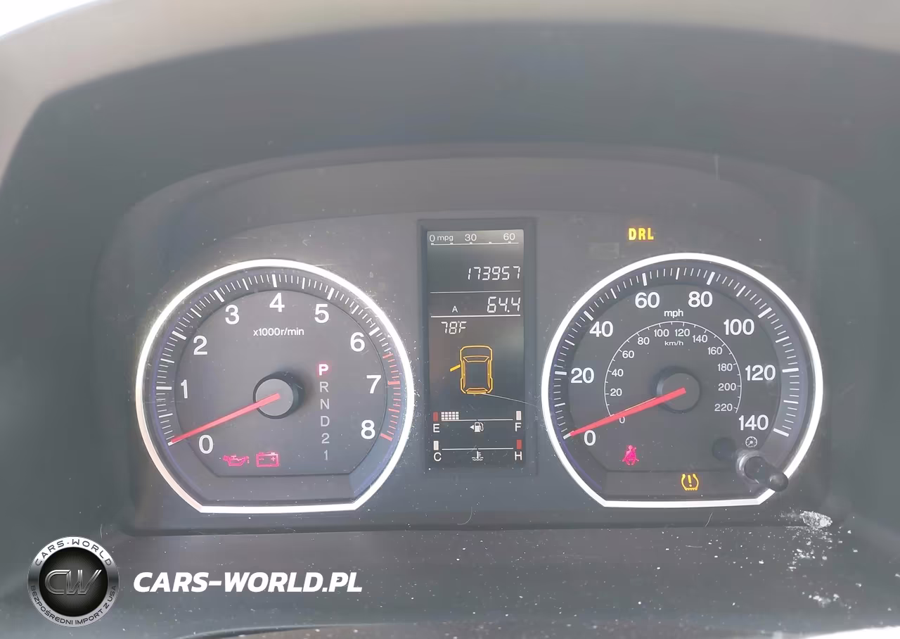2009 Honda Cr-V Ex VIN:JHLRE48589C007602 - 7