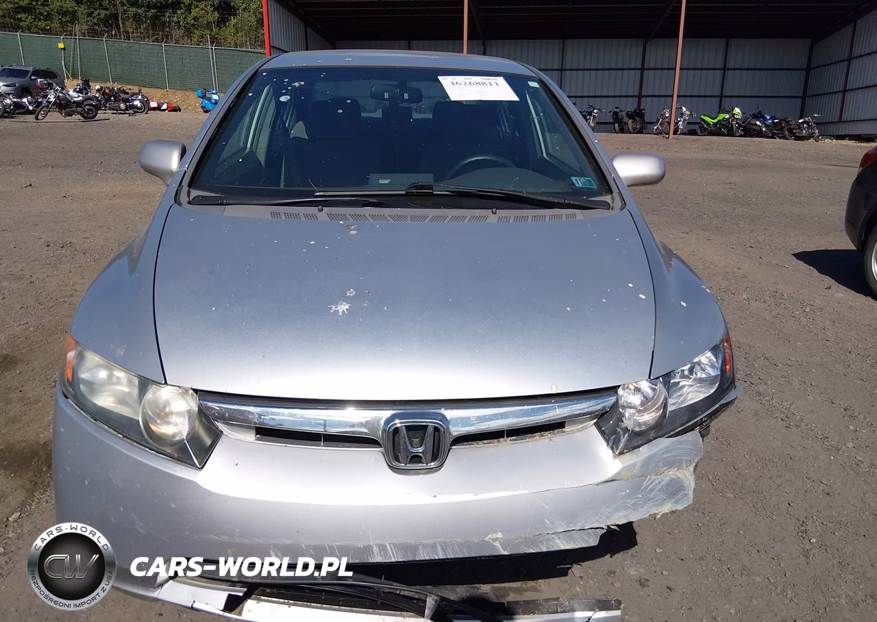 2008 Honda Civic Lx VIN:2HGFA16518H313566 - 12