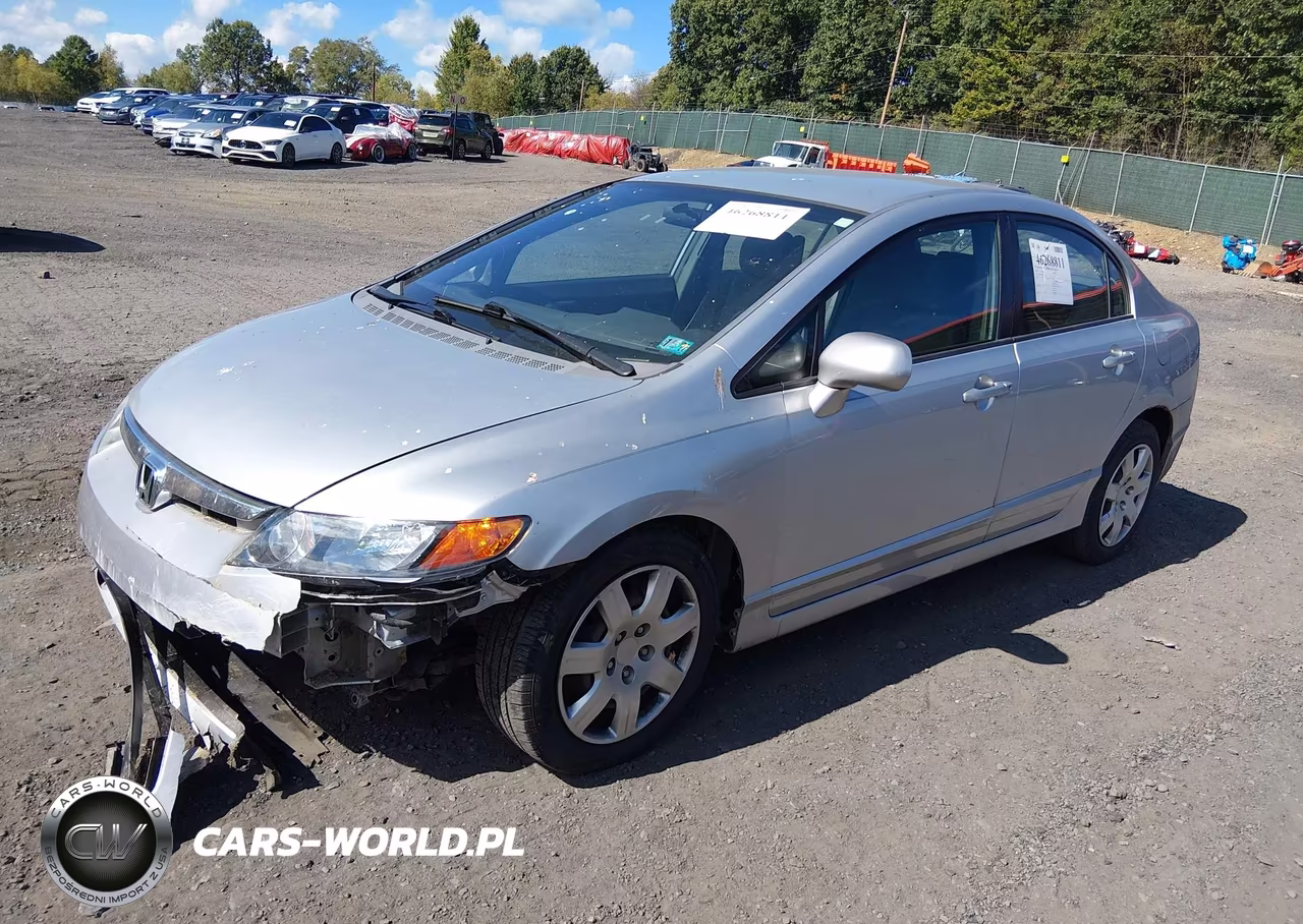 2008 Honda Civic Lx VIN:2HGFA16518H313566 - 2
