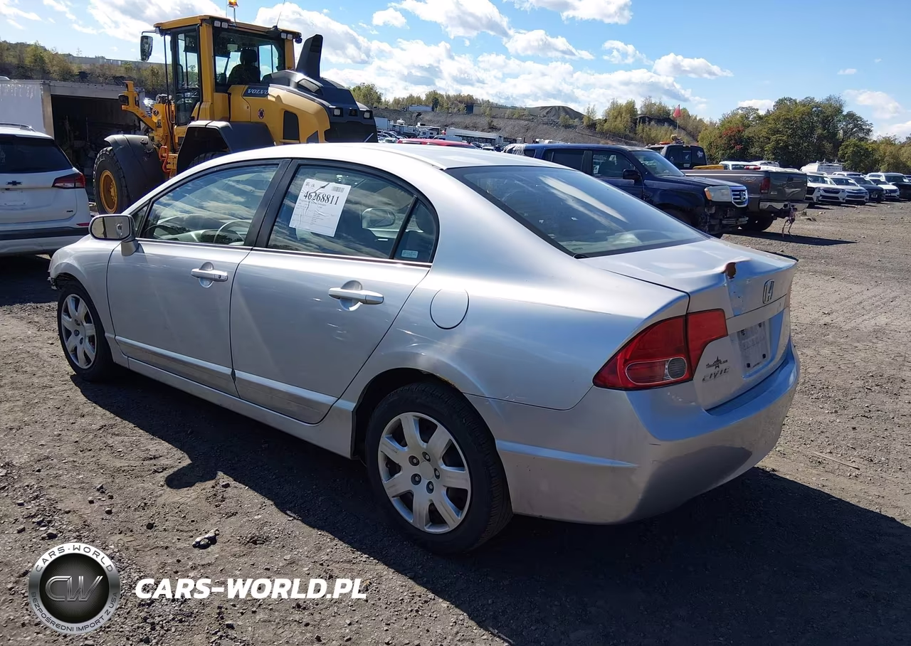 2008 Honda Civic Lx VIN:2HGFA16518H313566 - 3