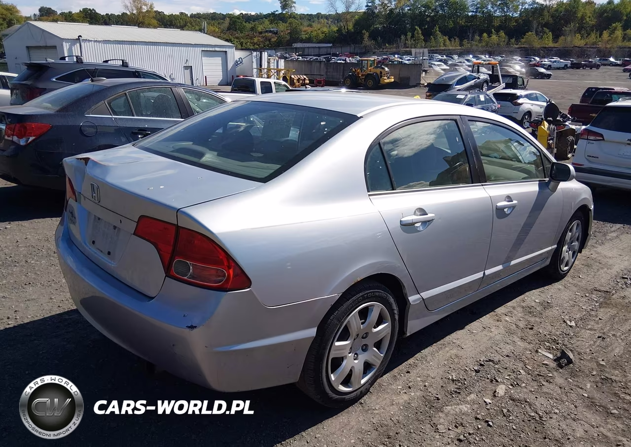 2008 Honda Civic Lx VIN:2HGFA16518H313566 - 4