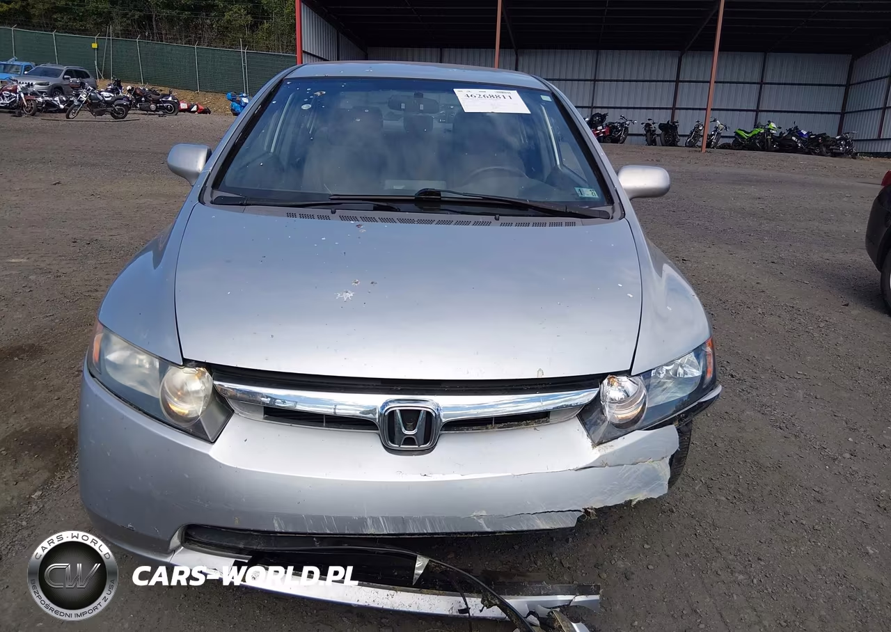 2008 Honda Civic Lx VIN:2HGFA16518H313566 - 6