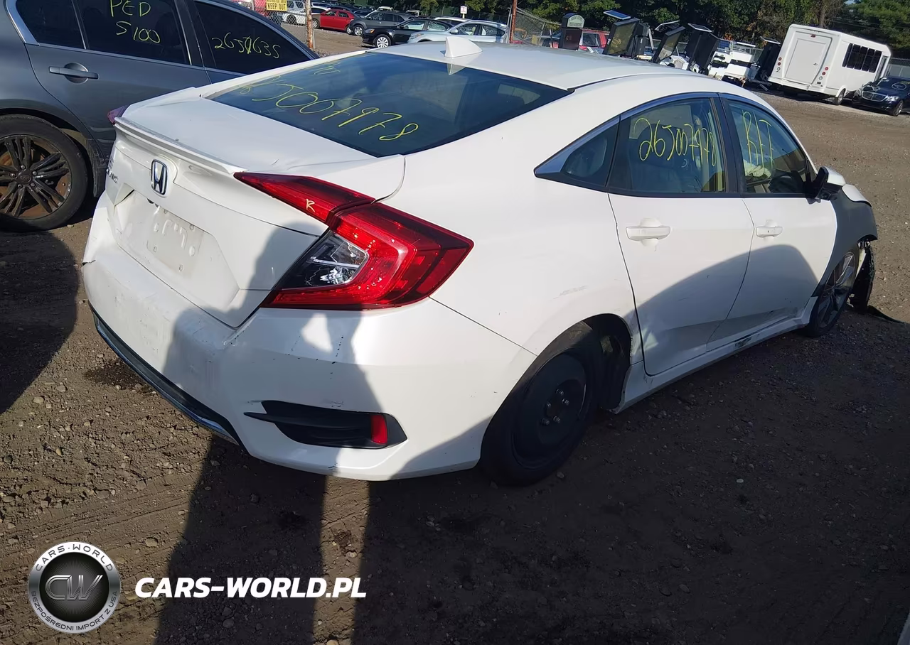 2019 Honda Civic Ex VIN:JHMFC1F35KX013599 - 4
