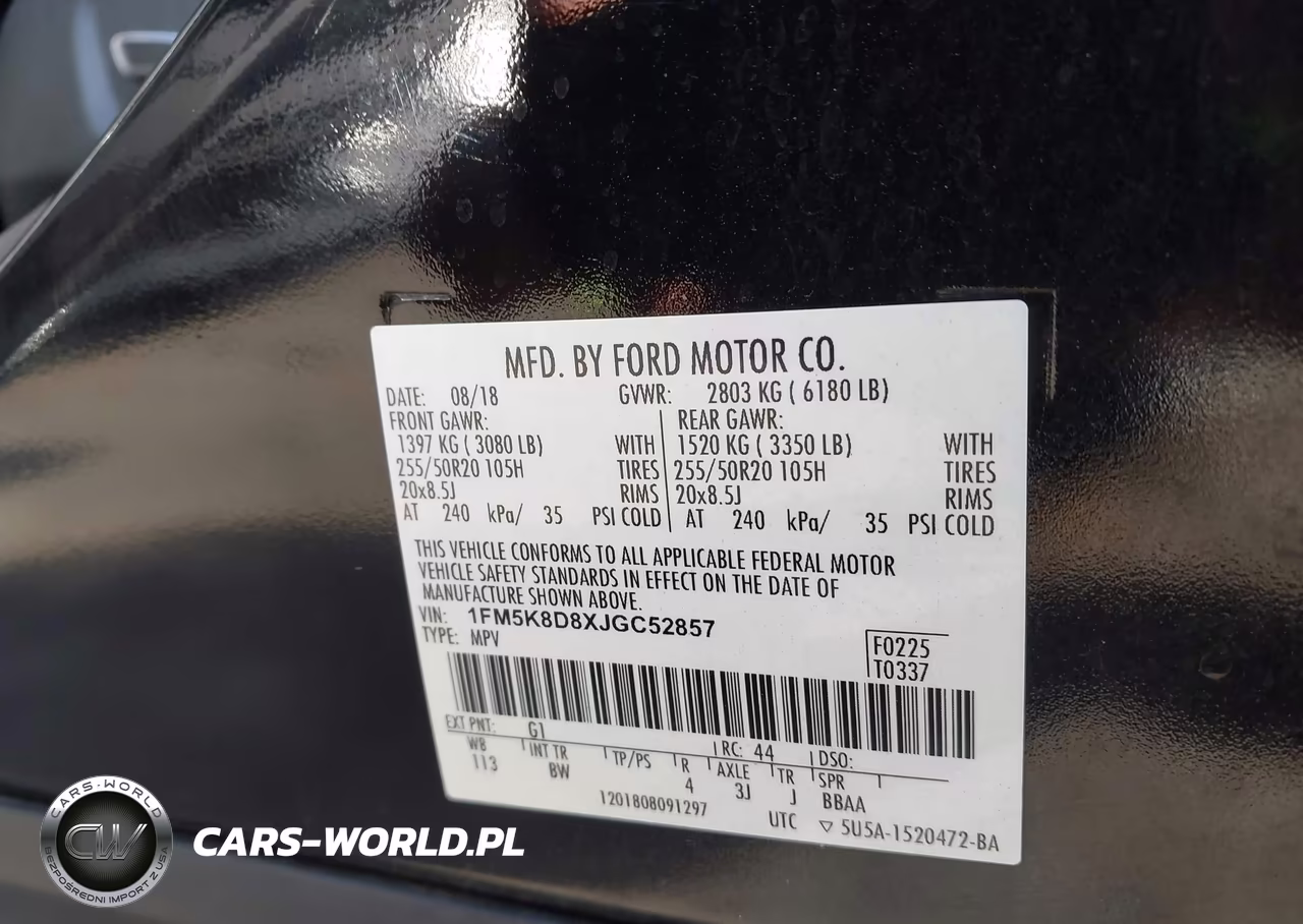 2018 Ford Explorer Xlt VIN:1FM5K8D8XJGC52857 - 9