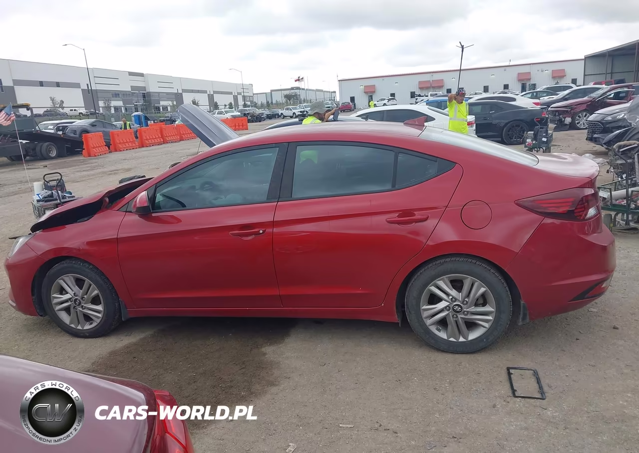 2020 Hyundai Elantra Sel VIN:KMHD84LF9LU036781 - 14
