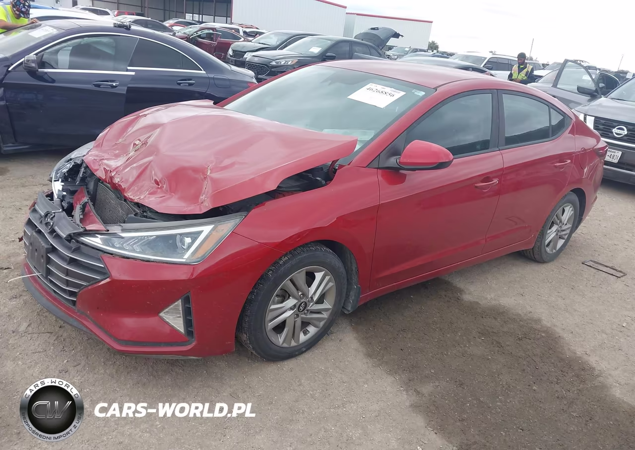 2020 Hyundai Elantra Sel VIN:KMHD84LF9LU036781 - 2