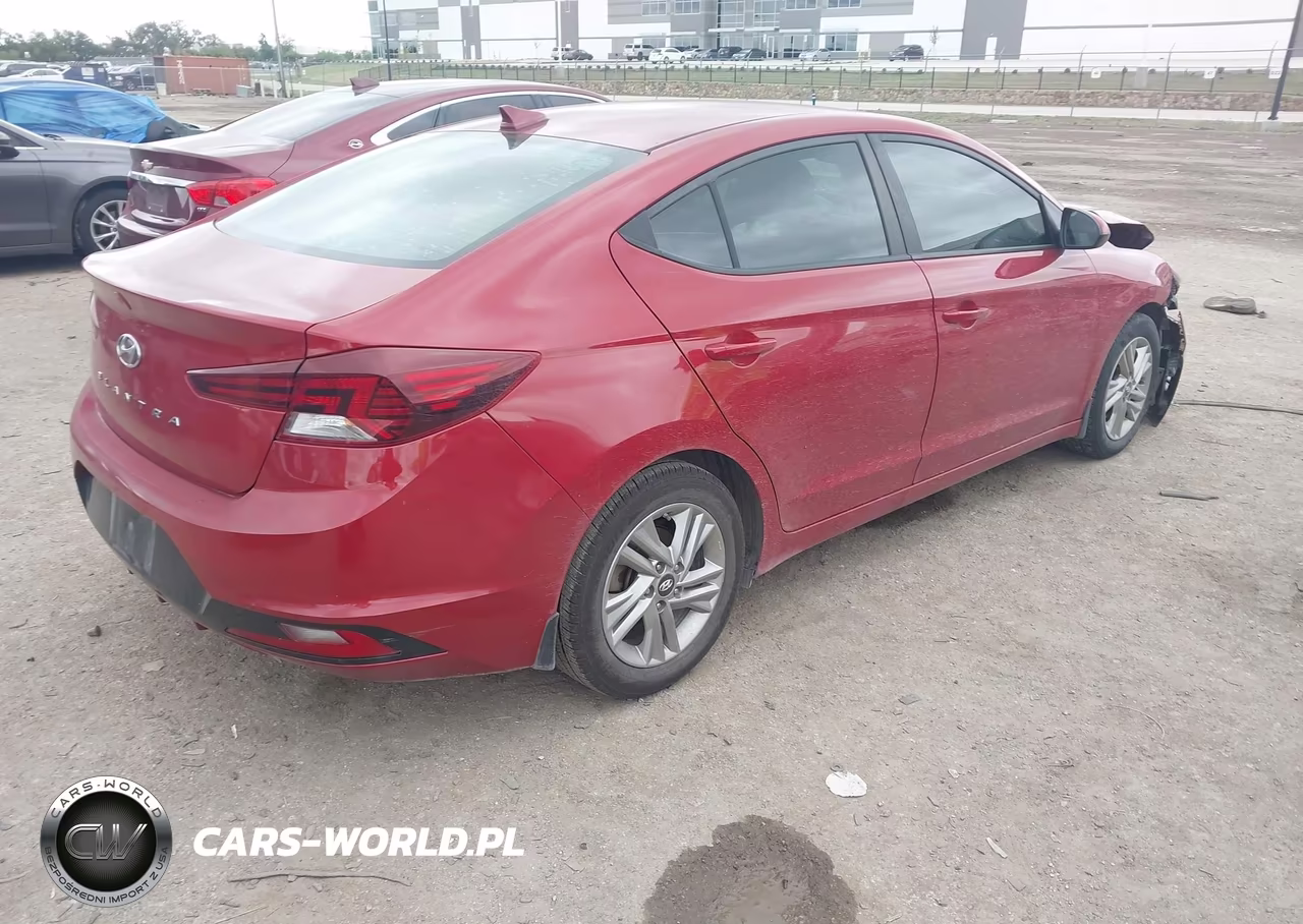 2020 Hyundai Elantra Sel VIN:KMHD84LF9LU036781 - 4