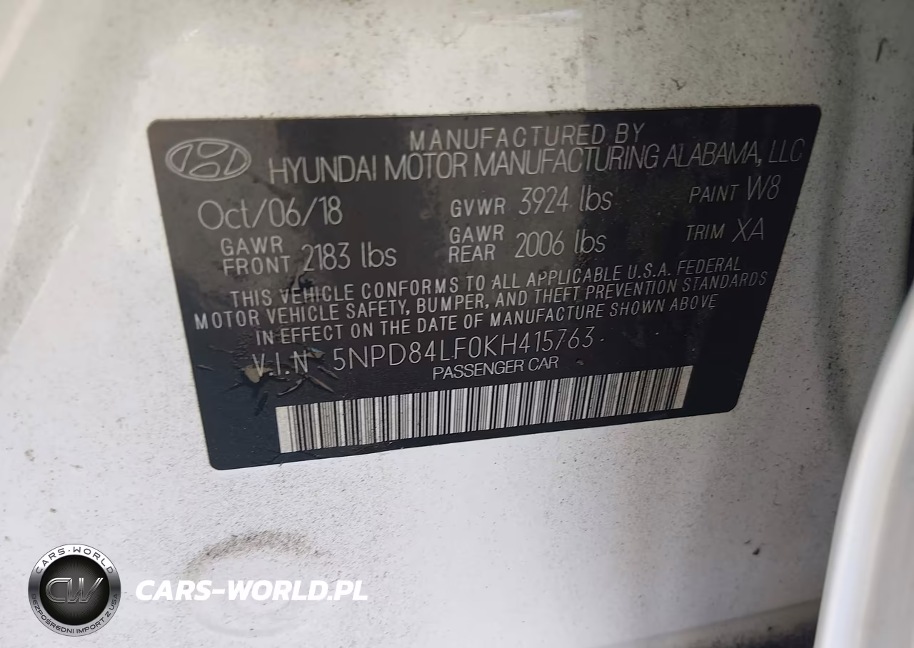 2019 Hyundai Elantra Sel-Value-Limited VIN:5NPD84LF0KH415763 - 9