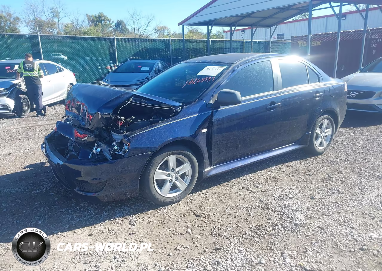 2014 Mitsubishi Lancer Es VIN:JA32U2FUXEU003537 - 2