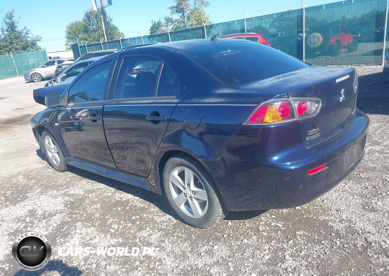 2014 Mitsubishi Lancer Es VIN:JA32U2FUXEU003537 - 3