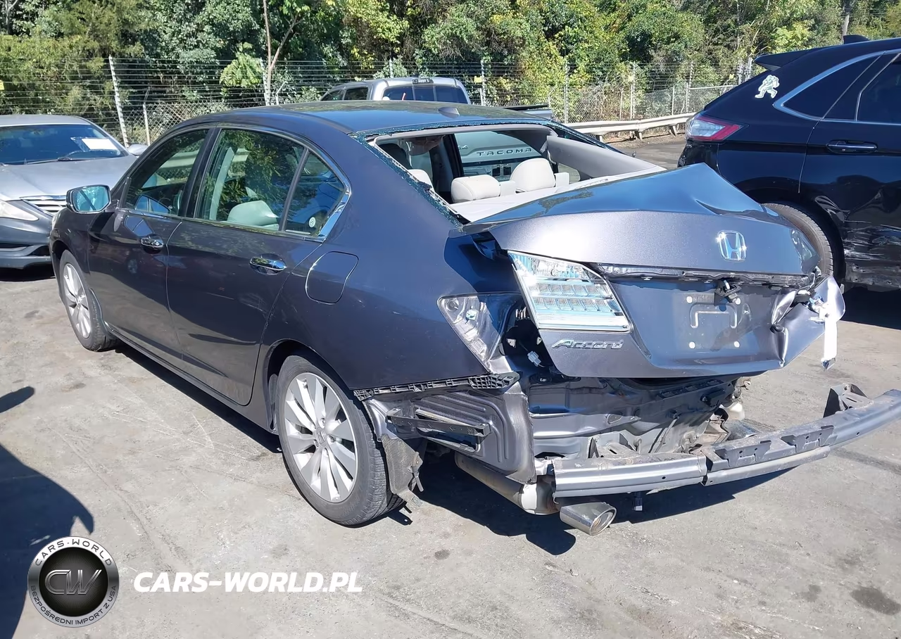 2014 Honda Accord Ex-L V-6 VIN:1HGCR3F8XEA028764 - 3