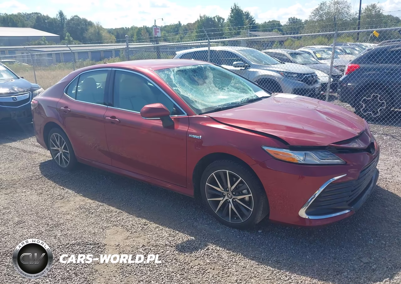 2021 Toyota Camry Xle Hybrid VIN:4T1F31AK9MU567986 - 1