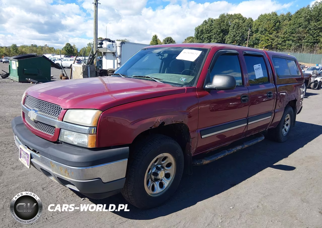 2005 Chevrolet Silverado 1500 Ls VIN:2GCEK13T751154308 - 2