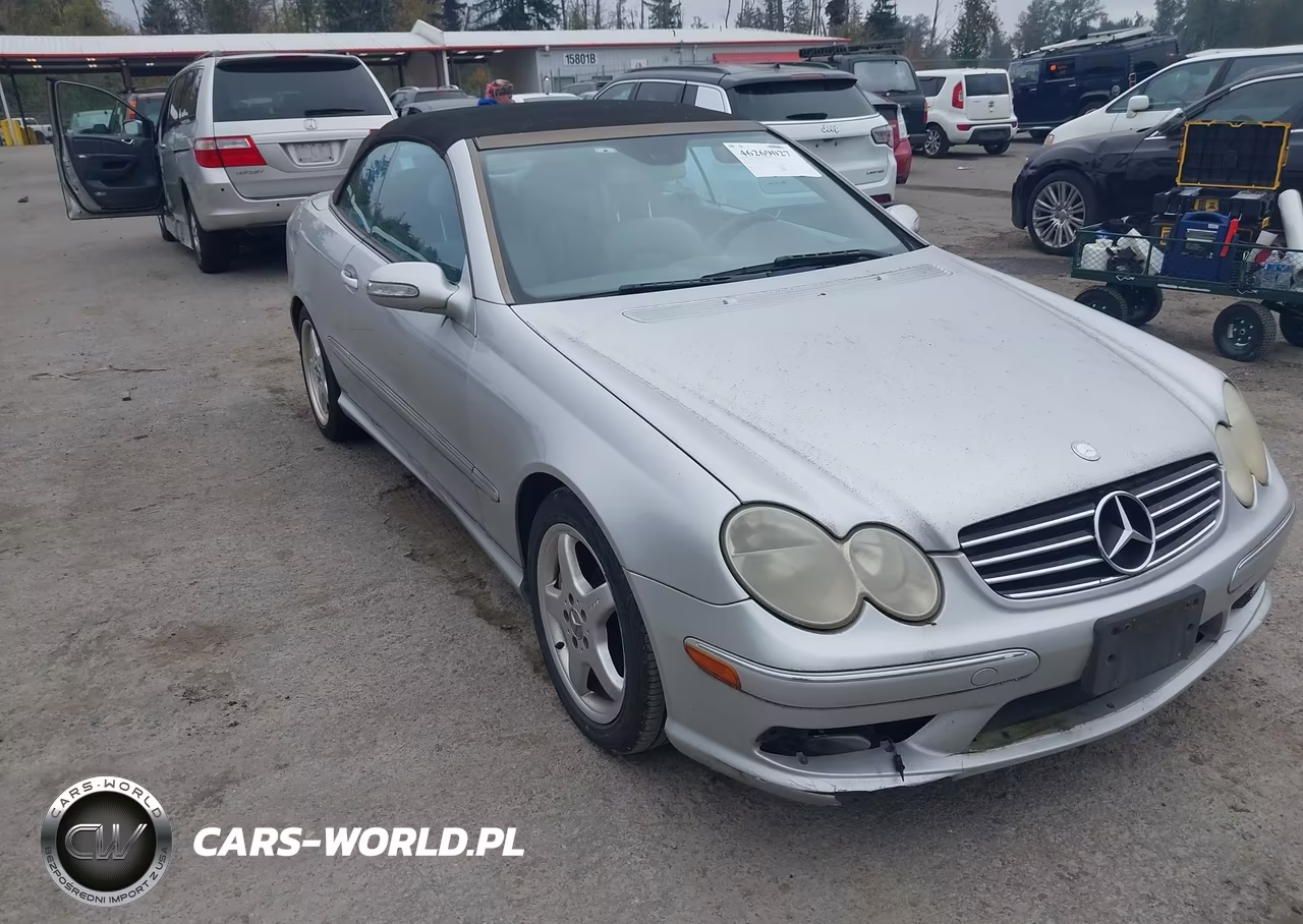 2004 Mercedes-Benz Clk 500 VIN:WDBTK75G54T017093 - 1