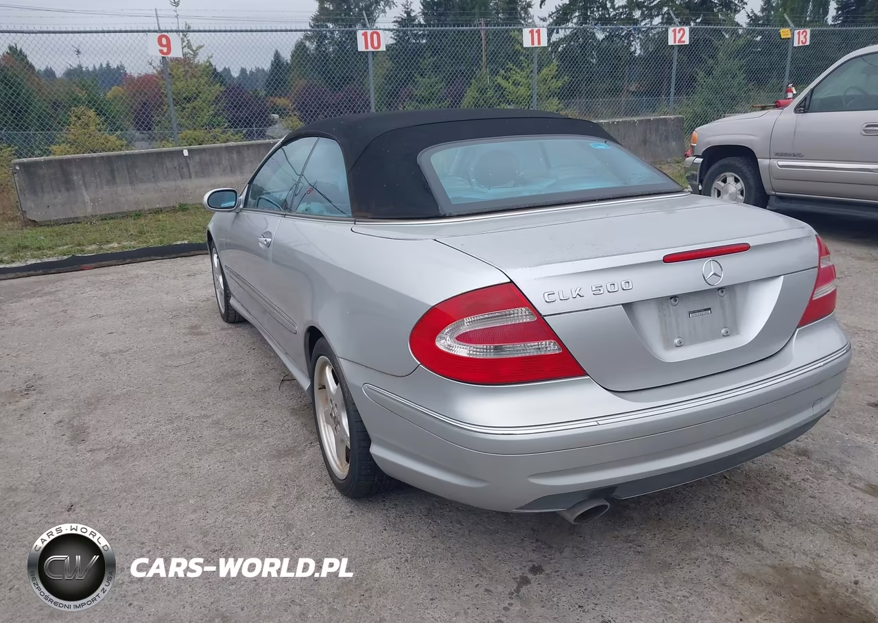 2004 Mercedes-Benz Clk 500 VIN:WDBTK75G54T017093 - 3