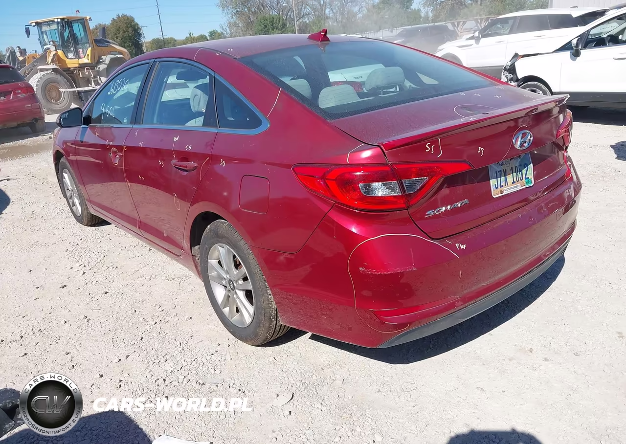 2016 Hyundai Sonata Se VIN:5NPE24AFXGH275687 - 3