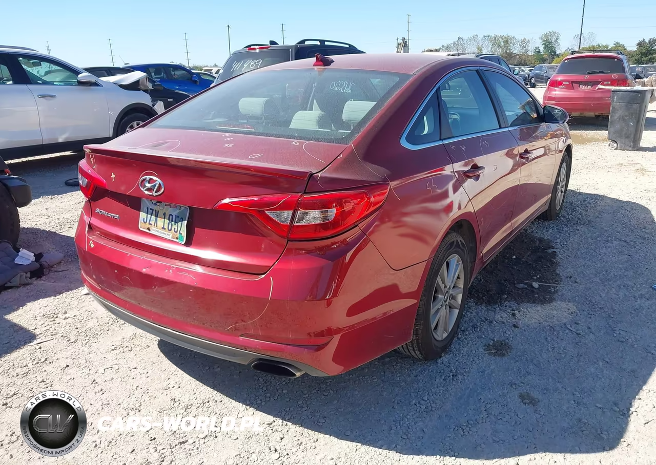 2016 Hyundai Sonata Se VIN:5NPE24AFXGH275687 - 4