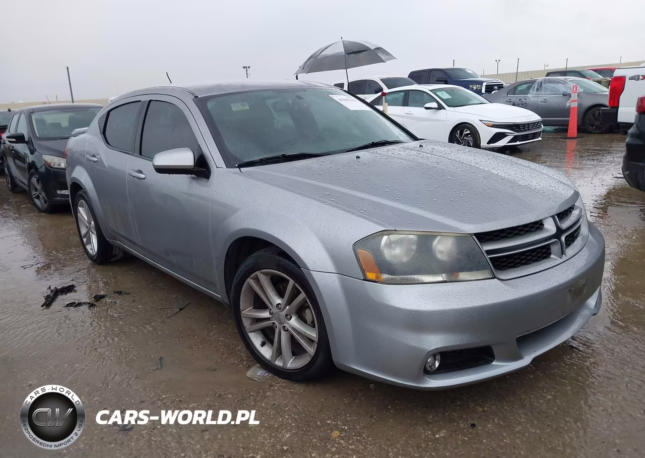 2013 Dodge Avenger Sxt VIN:1C3CDZCB1DN632411 - 1
