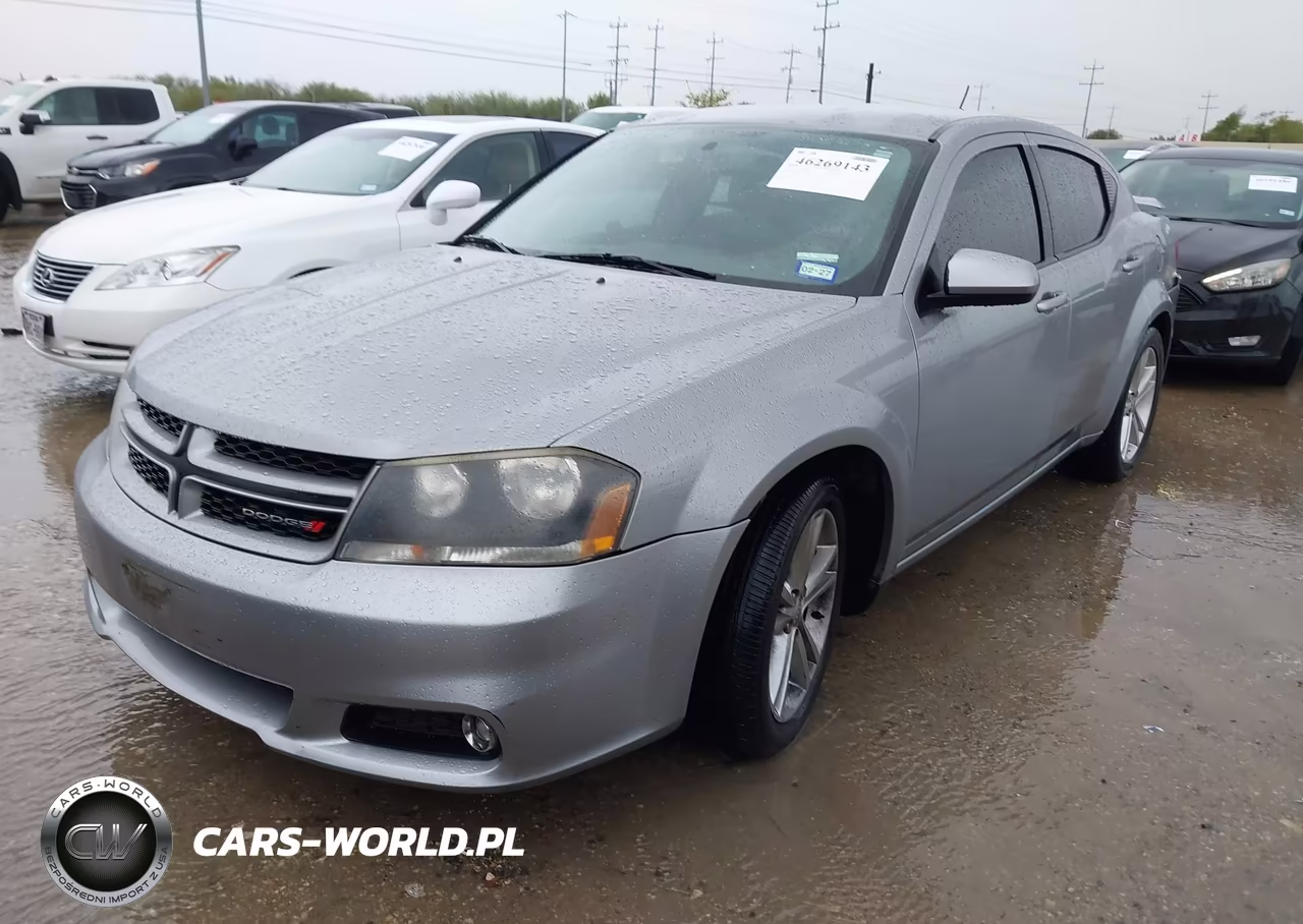 2013 Dodge Avenger Sxt VIN:1C3CDZCB1DN632411 - 2