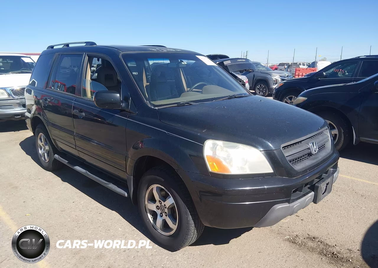 2005 Honda Pilot Ex-L VIN:5FNYF18585B020237 - 1