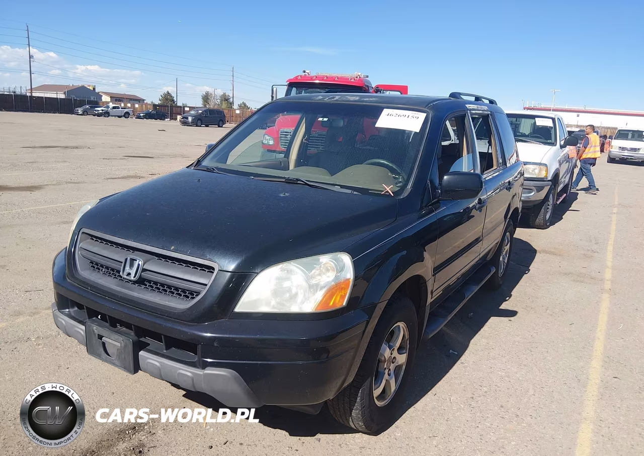 2005 Honda Pilot Ex-L VIN:5FNYF18585B020237 - 2