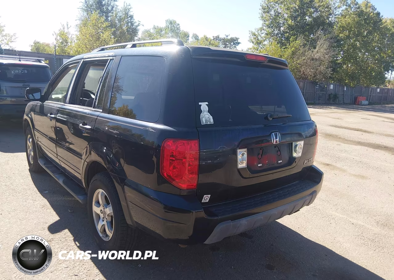 2005 Honda Pilot Ex-L VIN:5FNYF18585B020237 - 3